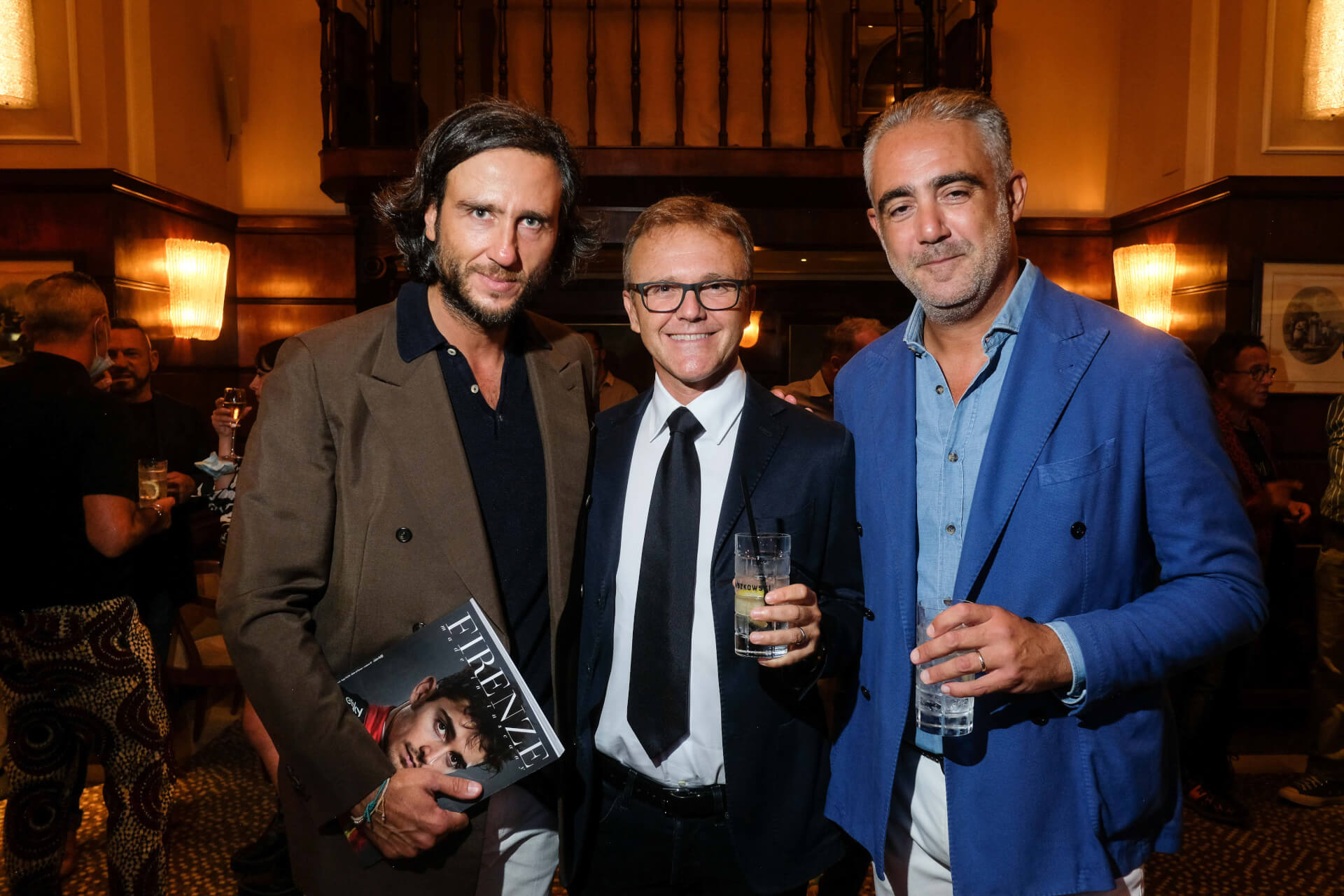 Alex Vittorio Lana, Marco Valenza e Matteo Parigi Bini Giuseppe Cabras/New Press Photo